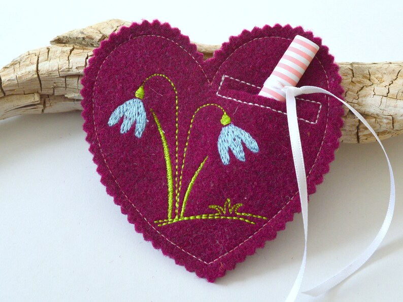 ITH embroidery file hearts 13 x 13 cm Easter