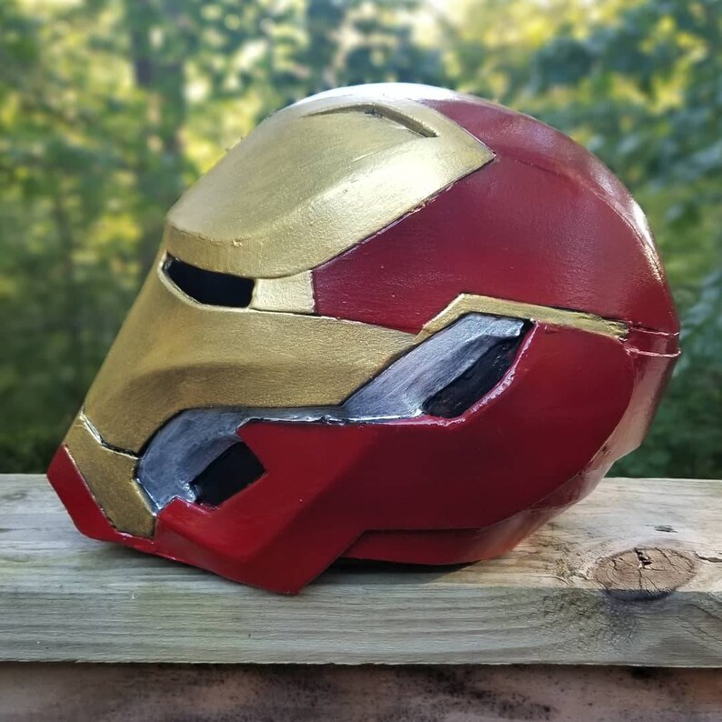 TEMPLATE Iron Man Mark 48/50 Helmet | Etsy