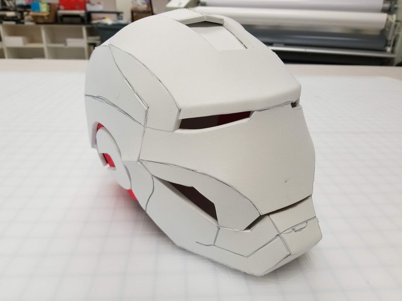 TEMPLATES 3 Iron Man Helmets Etsy