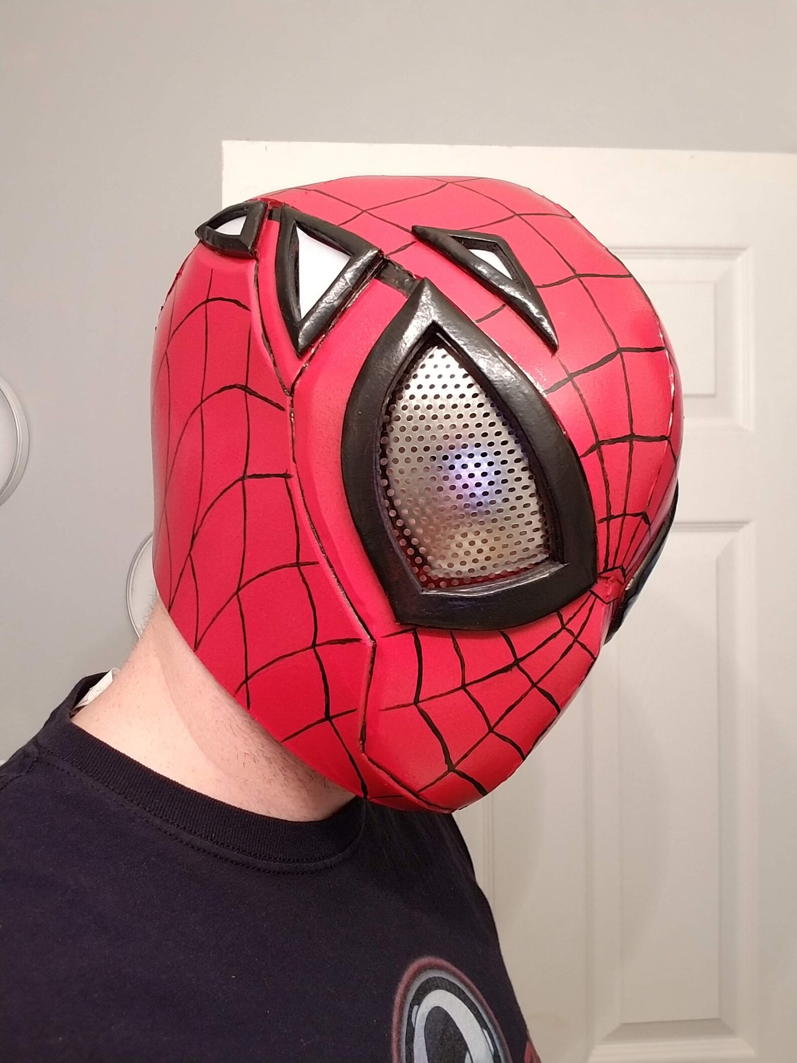TEMPLATE Spiderman Aaron Aikman Suit Helmet Etsy