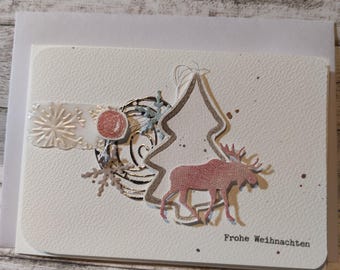 Christmas card watercolor