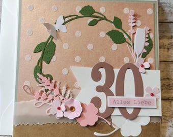 30th birthday card