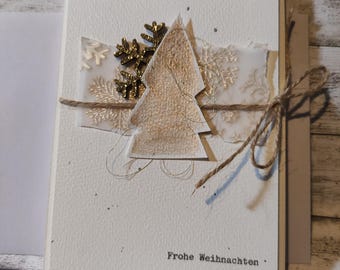 Christmas card watercolor