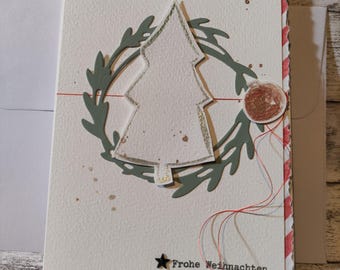 Christmas card watercolor