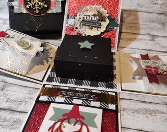 Explosion box Christmas gift Christmas present money gift box