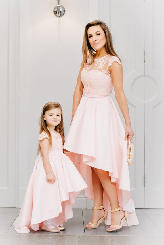Asymmetrical Dress Wedding Dress Lace Dress Tail Mom And Etsy