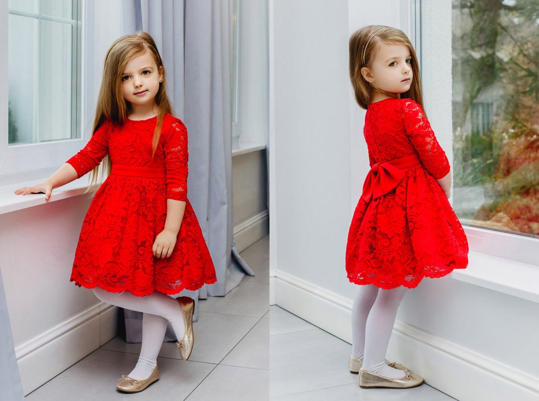 children's lace dress