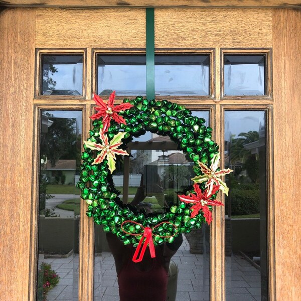 Metal Bell Wreath