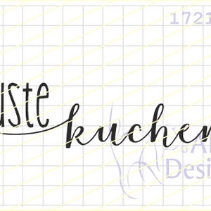 Textstempel PUSTEKUCHEN
