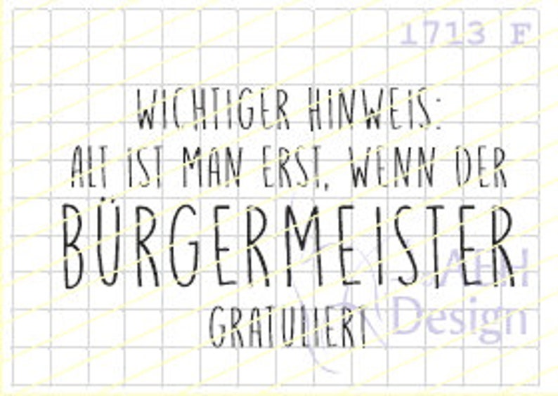 Textstempel BÜRGERMEISTER Bild 1