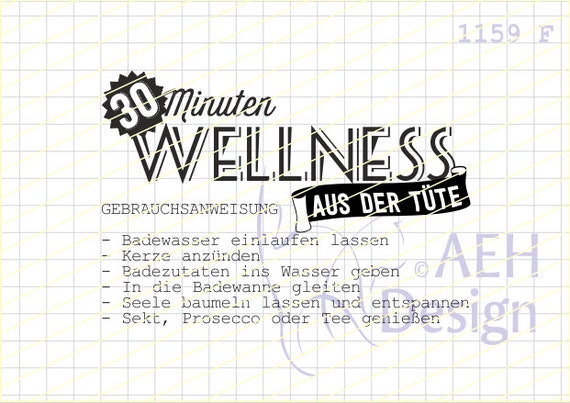 30 Min Wellness Aus Der Tüte / Geschenke Verpackungen ...