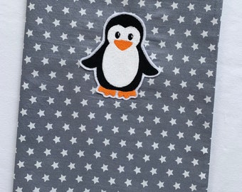 Umschlag fürs Klassenbuch PINGUIN, Pinguinklasse, versandfertig