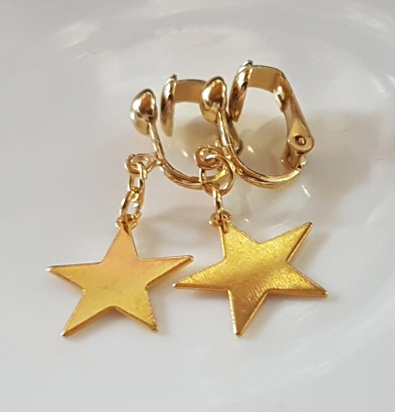 Ear clips Clips with stars image 2