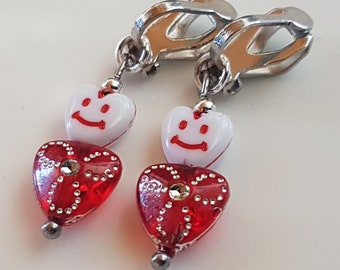 Children's Ear Clips Clips with Hearts