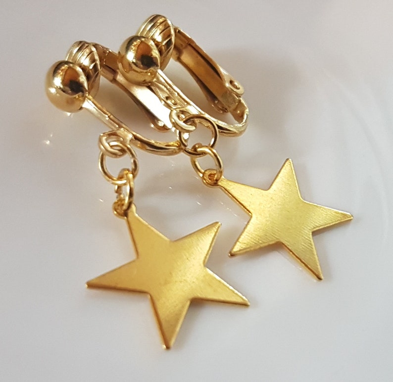 Ear clips Clips with stars image 1