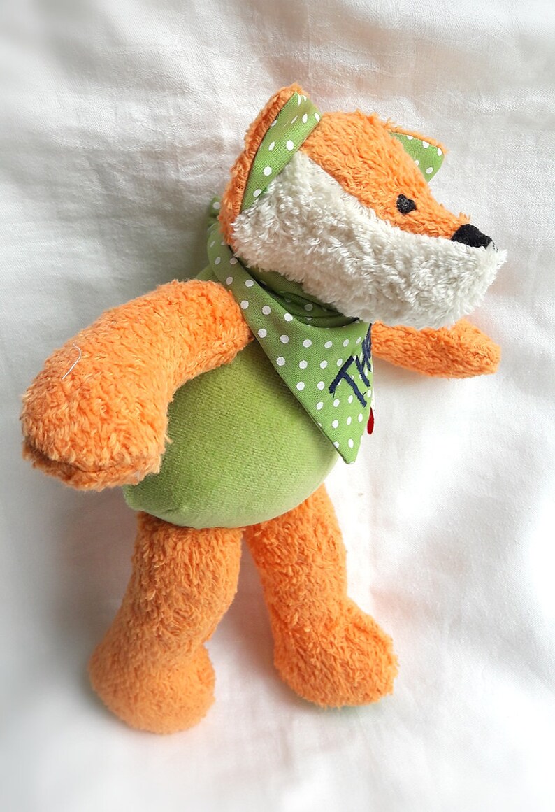 Music box little fox green / fox / lullaby / forest animal image 3