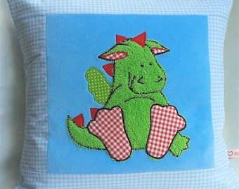 Schmusekissen "kleiner Drache"/ Kissen/ Kuschelkissen/ Drache