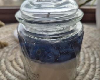 Candle in a glass, Valentine's Day, decoration, gift, dessert, heart, love