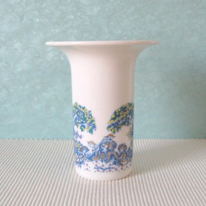 Vaas Rosenthal Studio Line Duitsland Björn Wiinblad Serenade Dream Garden Deens design Porselein 70s VTG Vintage