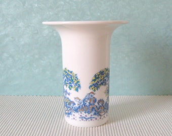 Vase Rosenthal Studio Line Germany Björn Wiinblad Serenade Traumgarten danish design Porzellan 70er Jahre VTG Vintage