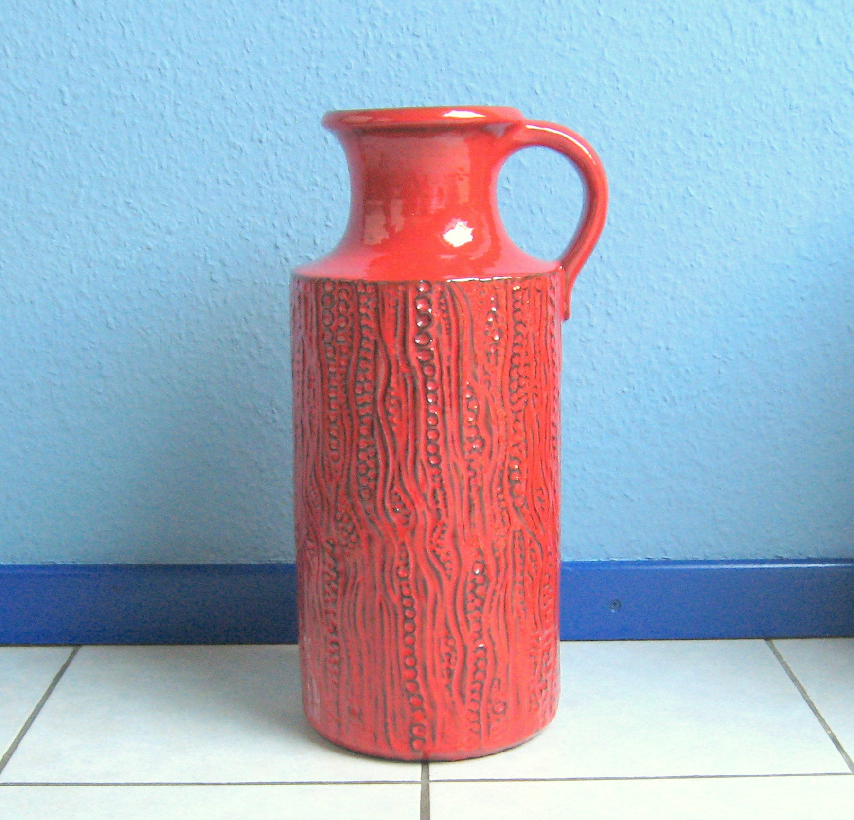 ドイツ Carstens Tönnieshofの花瓶】ミッドセンチュリー231