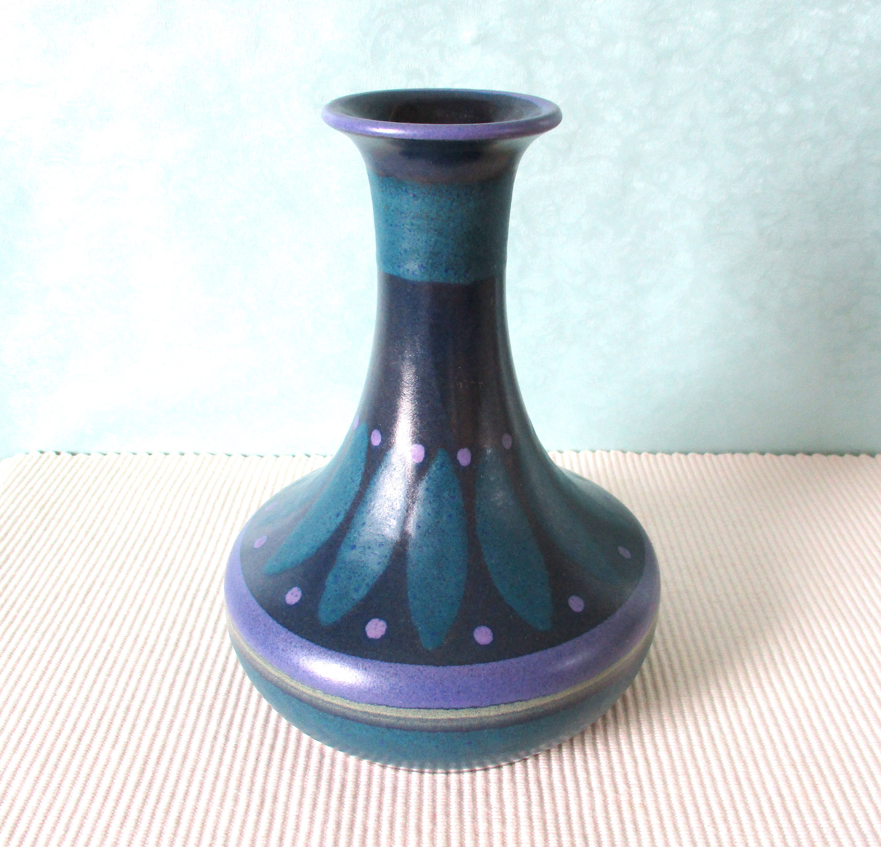 Vase Porta Celi Spain Ceramic Like KMK Kupfermühle Viola Ornament