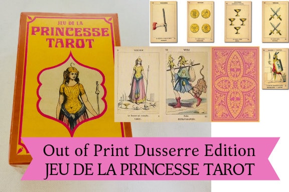 【2025A/W新作★送料無料】 Jeu Etteilla Print of Out De Deck Tarot Princesse La 趣味・スポーツ・実用