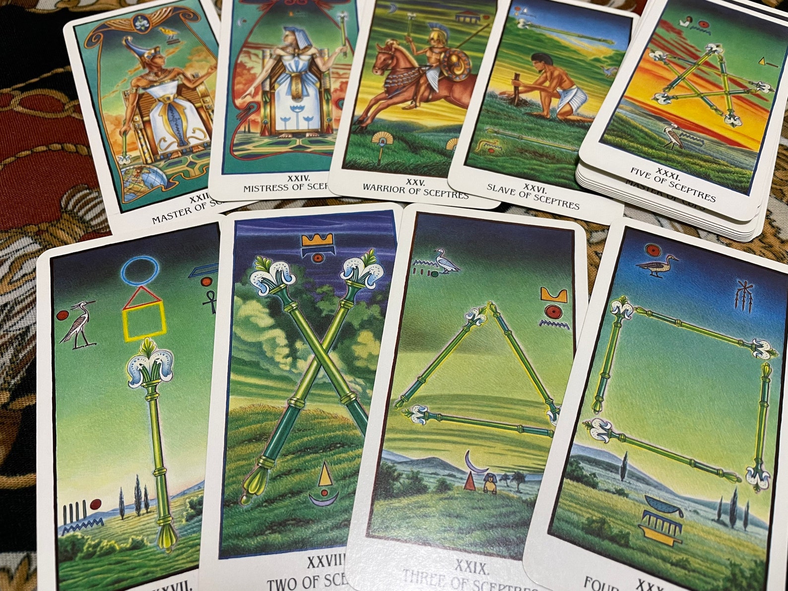 Out of Print IBIS Tarot Deck Egyptian Tarot Cards AGM Josef Etsy