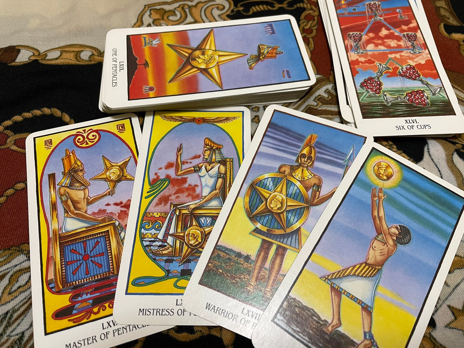Out of Print IBIS Tarot Deck Egyptian Tarot Cards AGM Josef Etsy