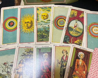 Vintage SPHINX Fortune Telling Cards Rare Find the U. S.