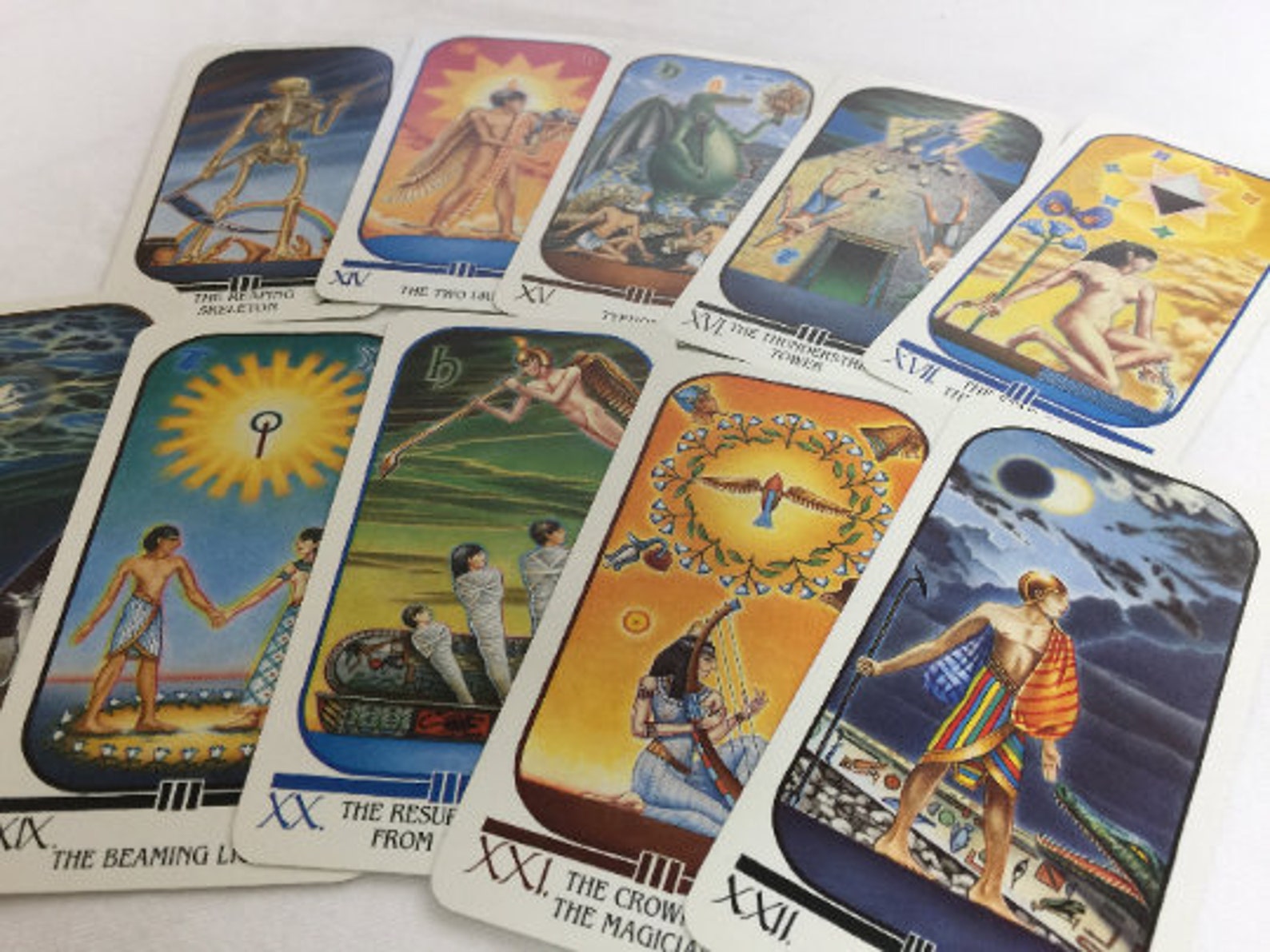 Out of Print IBIS Tarot Deck Egyptian Tarot Cards AGM Josef Etsy