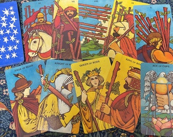 Vintage the Royal Fez Moroccan Tarot Deck U.s.games Vintage