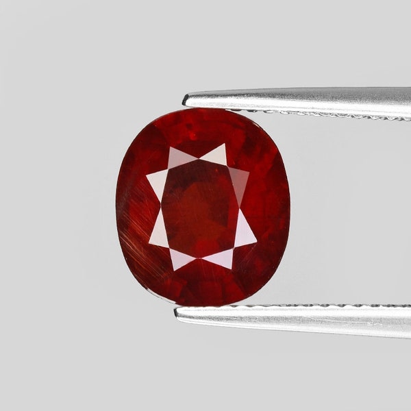 Natural Red Spessartite Garnet | Garnet Oval | Natural Gems Garnet | 4.66 Cts  for Ring Garnet | Perfect Jewelry | Free Shipping