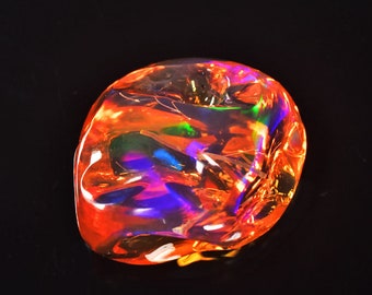 Vivid Orange  Fire Opal | Opal Thumbail| Natural Opal | Gemstone Fire Opal | 6.15 Cts for Ring | Free Shipping | Perfect Jewelry