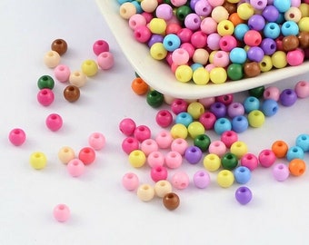 100 Acrylperlen 12,5x16mm Schmetterlinge Bunt Mix Flügel Acryl Perlen 1412