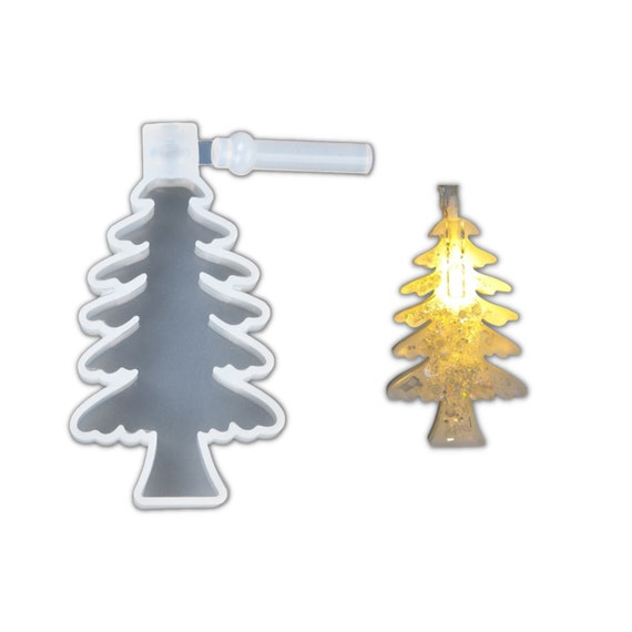 Silikonform Weihnachtsbaum – Gießform Für Kerzen, Seife & Deko | 17x11,9 Cm, Hitzebeständig Bis 231°C