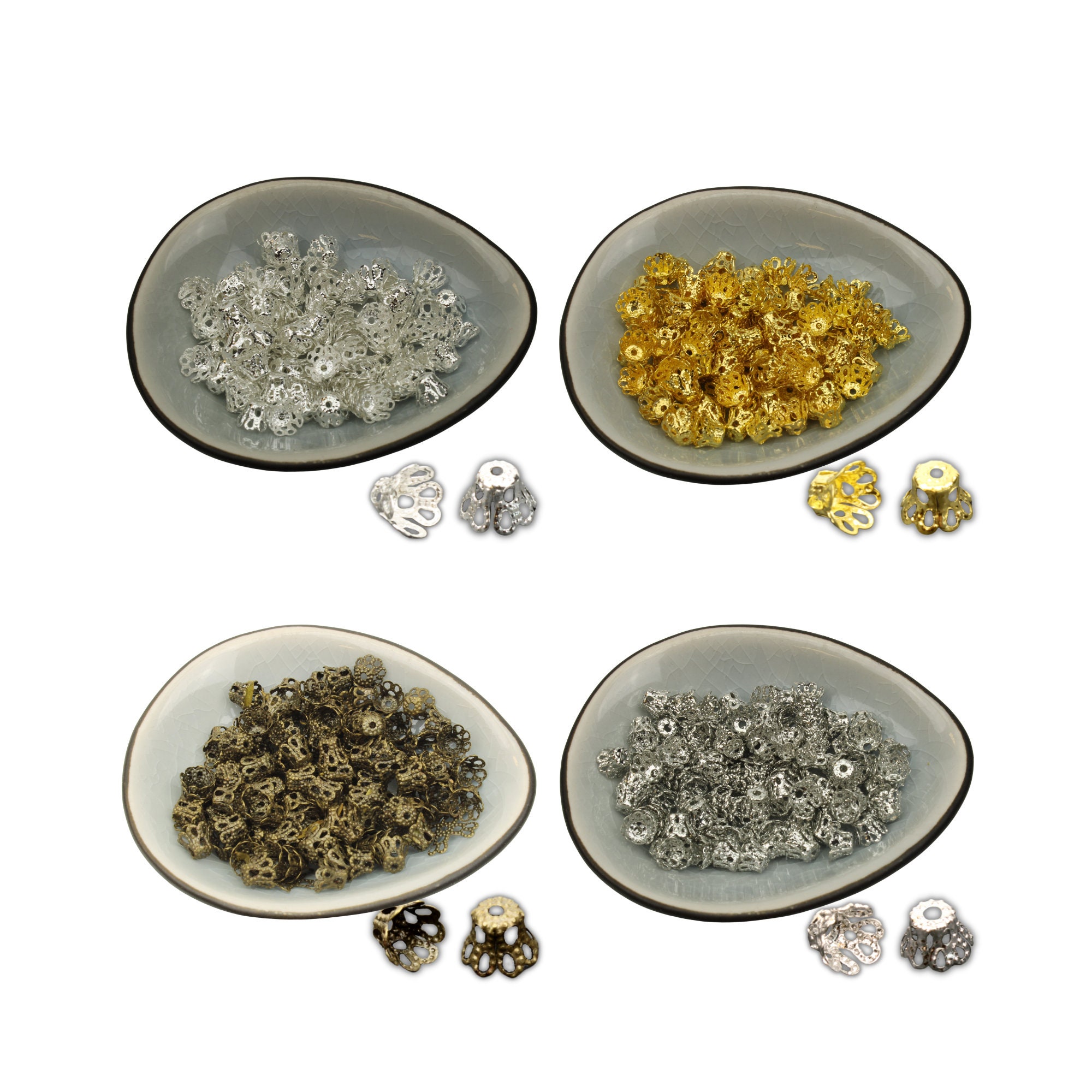 Filigrane Perlenkappen Silber (Neu Und Originalverpackt) In Münchenbuchsee Für CHF 4 - Mit - Foto 5