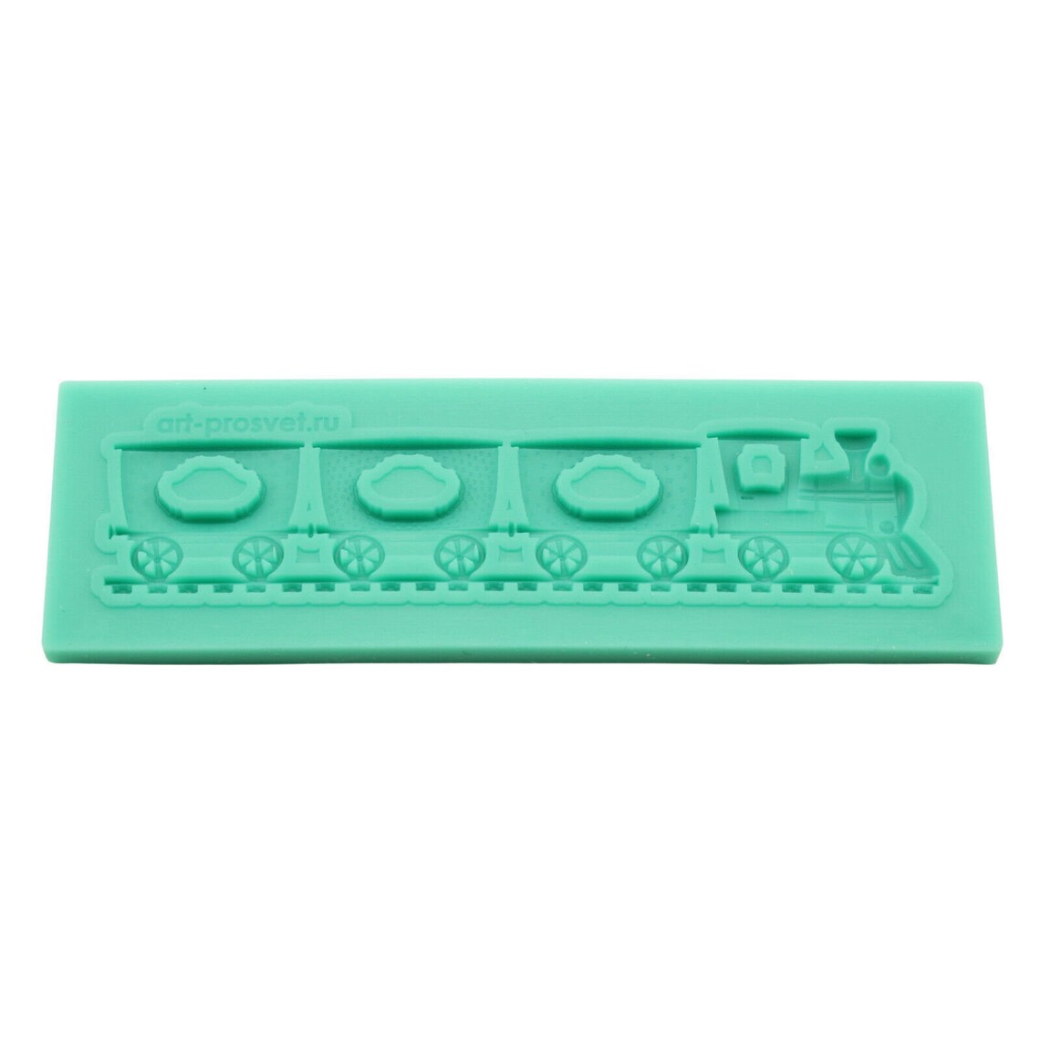 ARTPROSVET Silicone Mold Train Railway 10 X 2.2 Cm Mold Mould Etsy