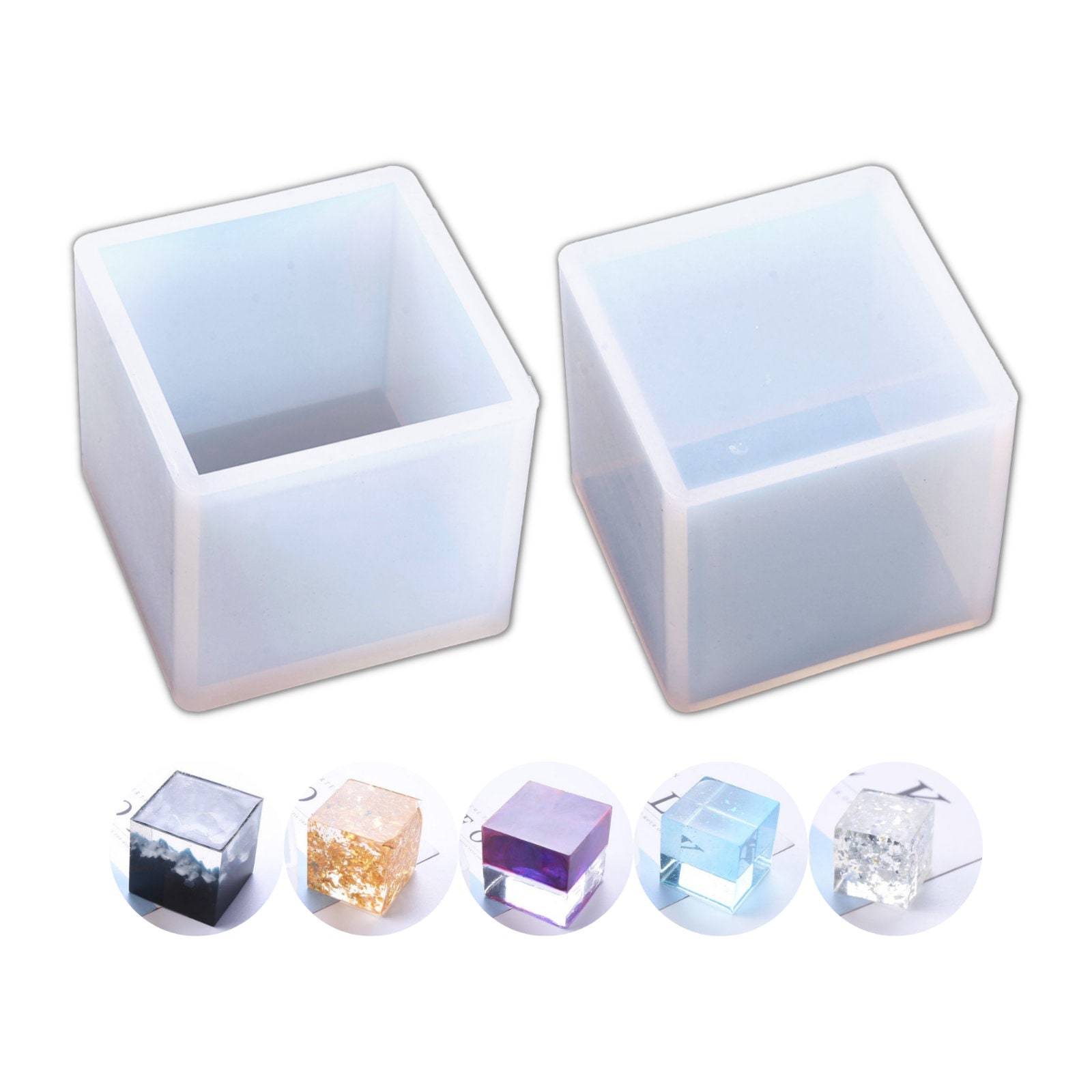 Wehous Glas-Silikonform – Natürliche Rauhtextur Für Kerzen, Harz, Beton & Schmuckhalter