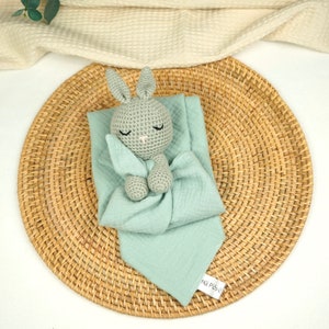 Gray bunny comforter Minze