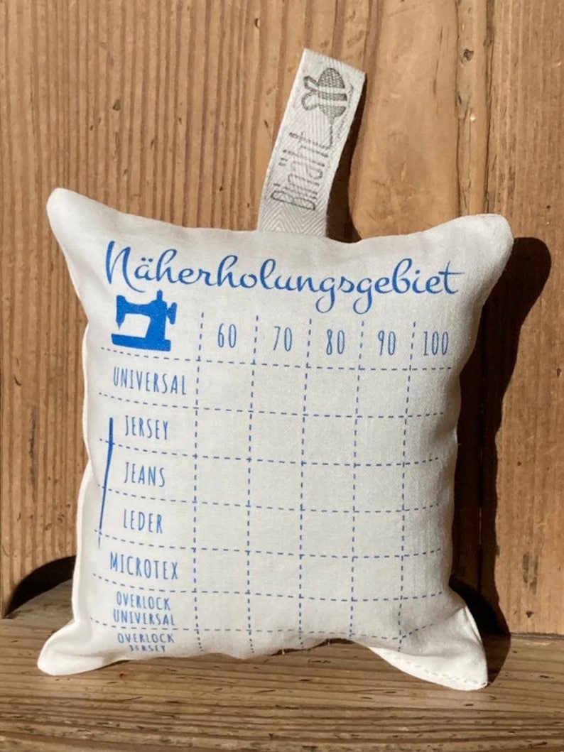 Nadelparkplatz Nadelgarage Nadelkissen Näherholungsgebiet Geschenk Näherin Nähmaschinennadeln sortieren und aufbewahren, Muttertag Blau