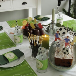 Partybox, Fußballparty Box, Geburtstagsbox Fußball, Fußballgeburtstag, Geburtstagsdeko Jungen, Fußballdeko