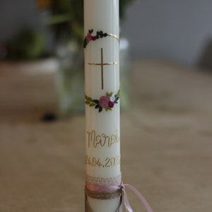 Christening candle tree