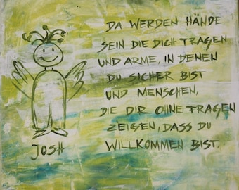 Taufgeschenk,Geschenk zur Taufe,  Psalm91