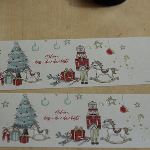 Set of 10 napkin bands for Christmas image 4