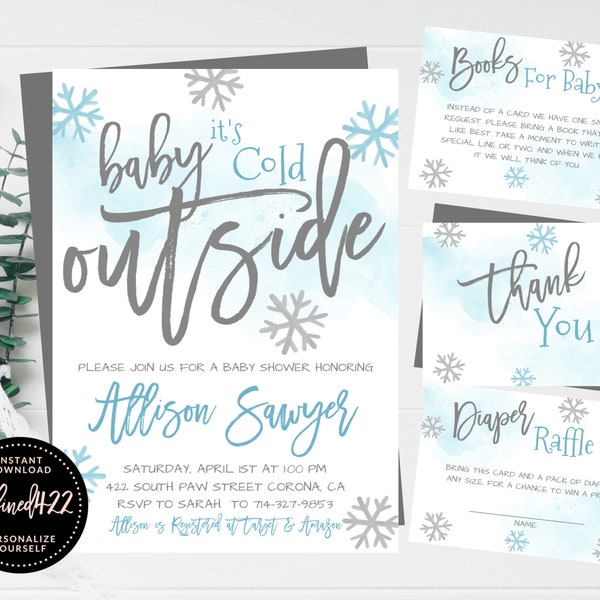 Baby Cold Outside Etsy