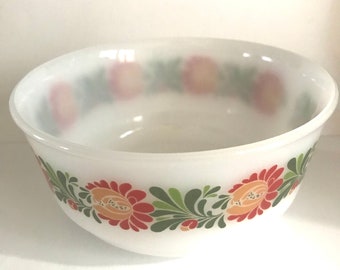 Bowl Schott Jenaer Frosted Glass Serving Bowl Salad Bowl Bowl Muesli Bowl Vintage bowl Compote bowl mid century modern