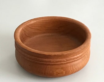 Bowl vintage wooden bowl 15 cm teak bowl teak danske scandi skandi hygge gift hold all lagom puristic minimalist simple