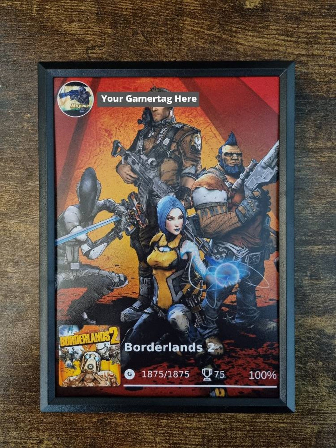 Custommade Xbox Completed Game Frames Digital Etsy