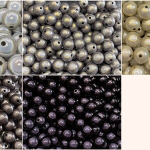 12mm 18St. Miracle Beads Magic Perlen Wunderperlen 3D Effekt Ilumination Fädelloch 2mm Bild 1